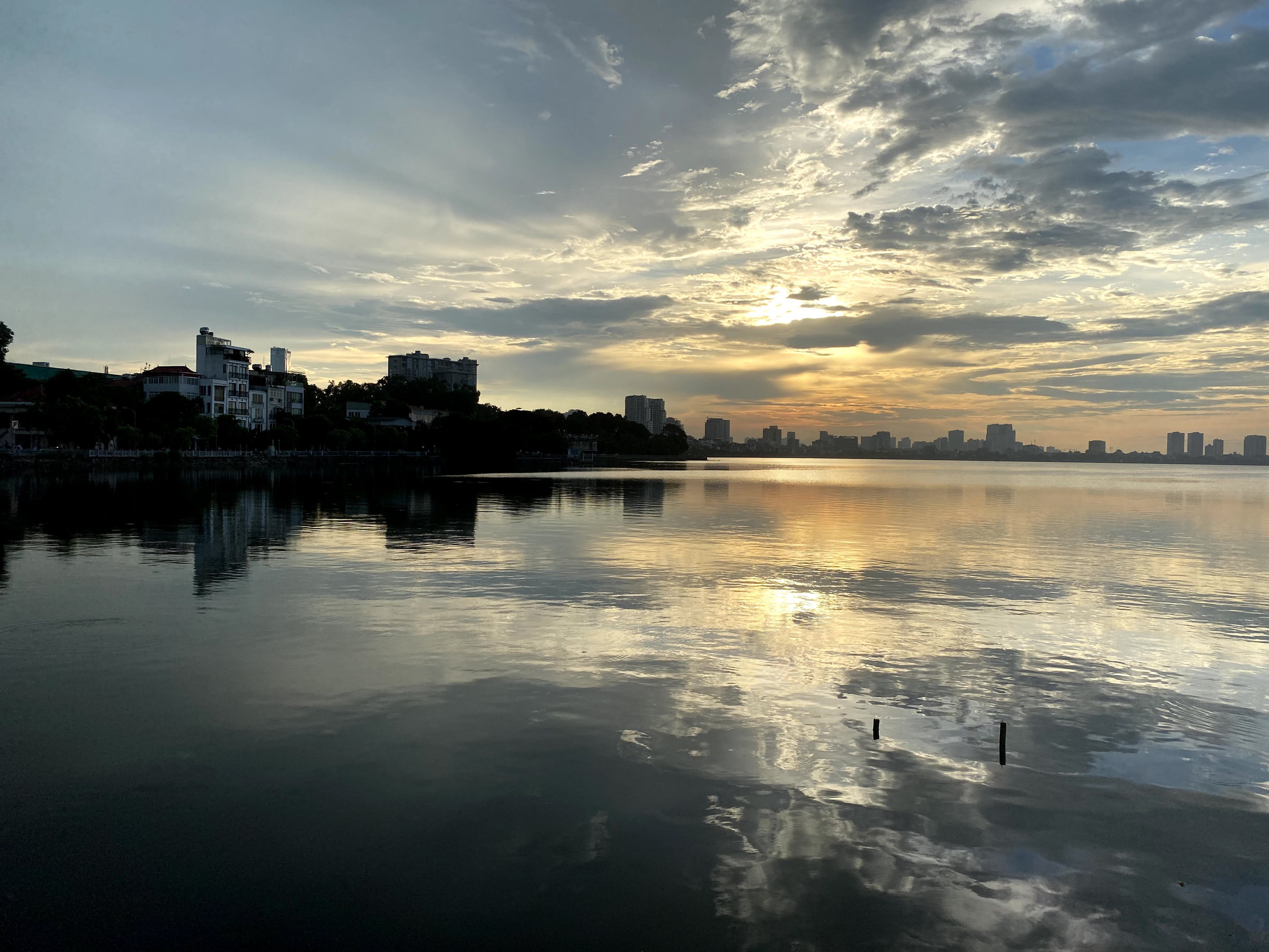 hanoi sunset